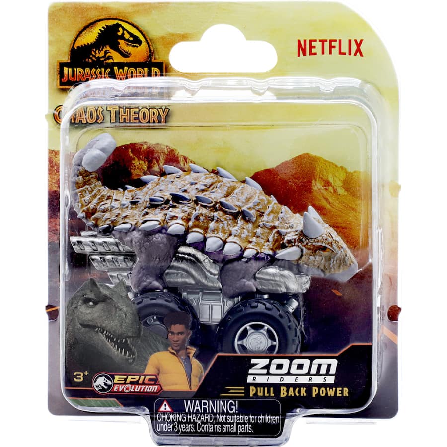 Jurassic World Chaos Theory Zoom Rider Assorted