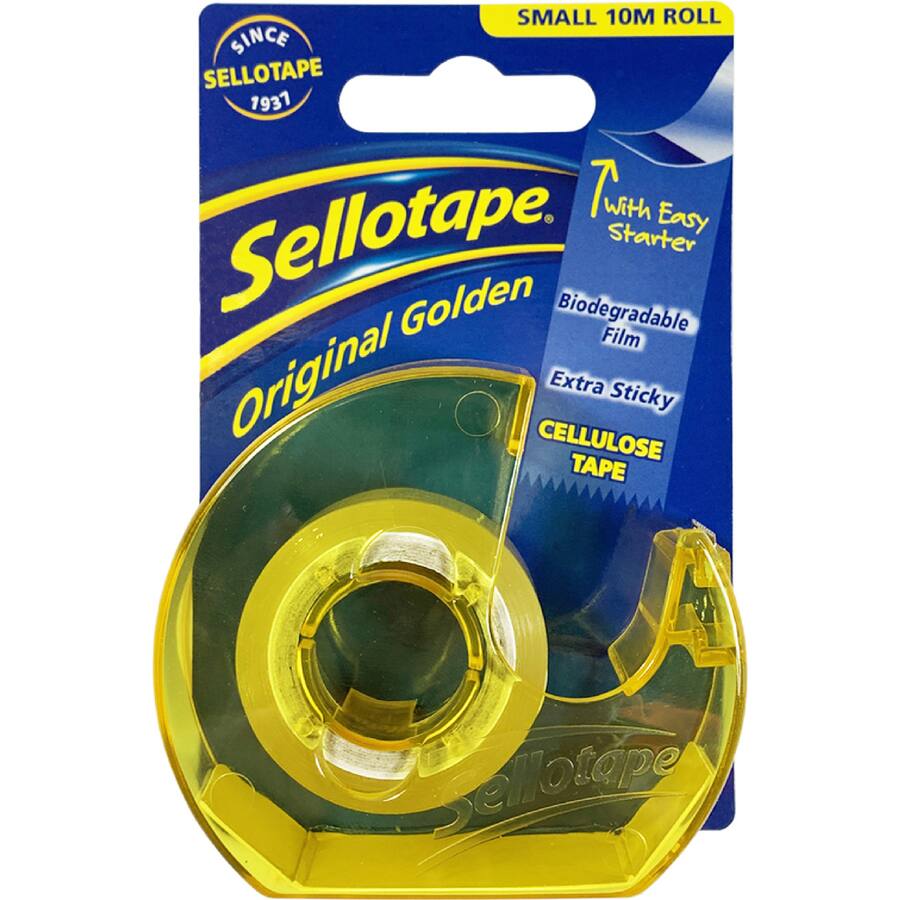 Sellotape Tape Cellulose Tape On Dispenser