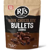 Dark Chocolate Licorice Bullets