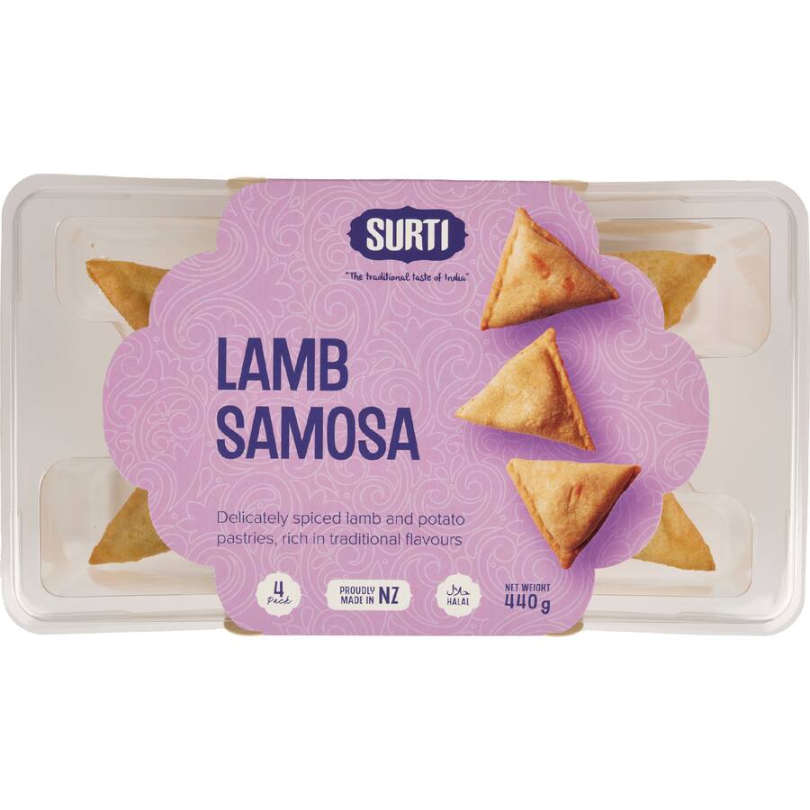 Surti Samosas Lamb