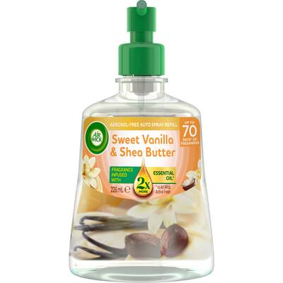 air wick air freshener refill sweet vanilla & shea butter