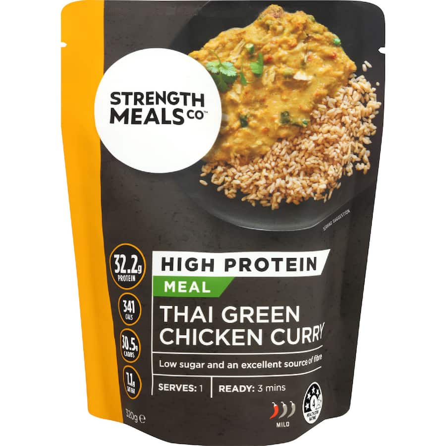 Strength Meals Co Green Curry Thai
