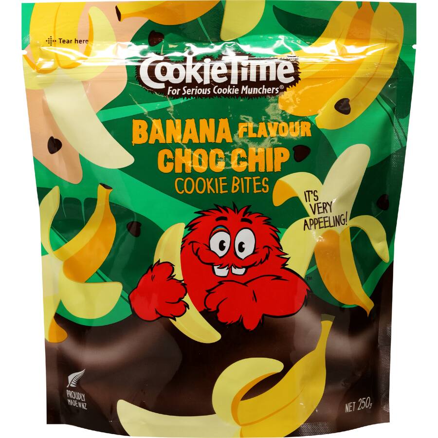Cookie Time Cookies Bites Banana Choc