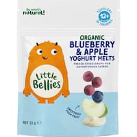 Little Bellies Organic Yoghurt Melts Blueberry & Apple
