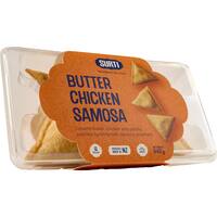 Surti Samosas Butter Chicken