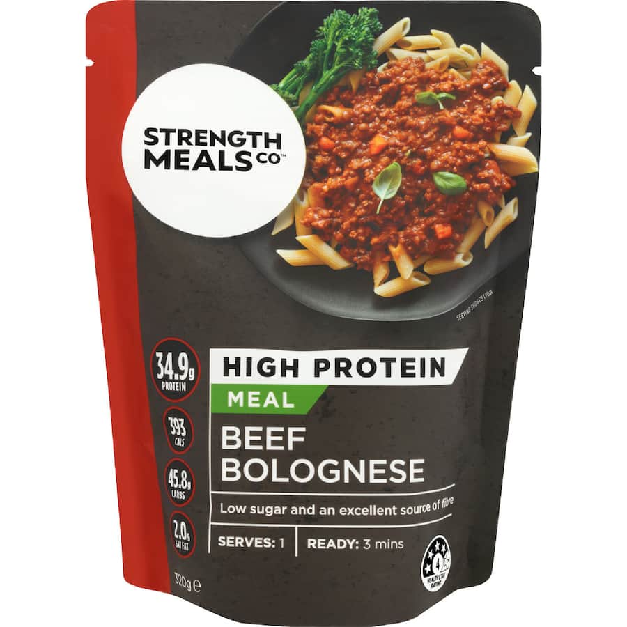 Strength Meals Co Bolognese Beef