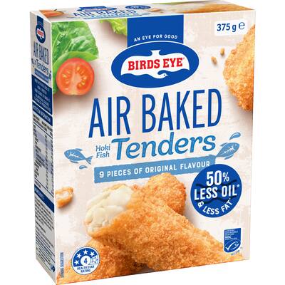 birds eye air baked fish fillets original tenders