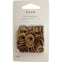 Dash Hair Ties Polybands Brown/Blonde