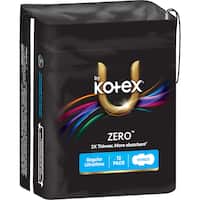 U By Kotex Pads Zero Regular With Wings