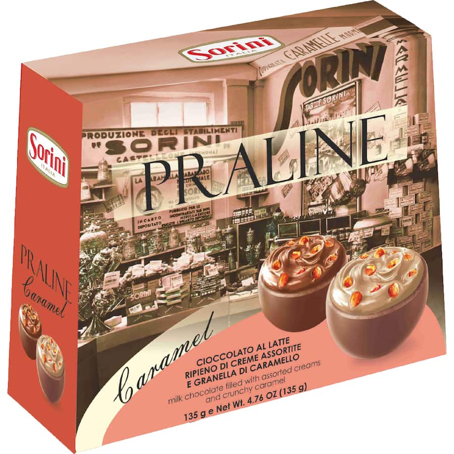 Sorini Bauletto Chocolate Box Caramel Praline