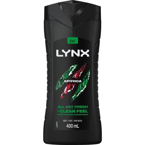 Lynx Body Wash Africa