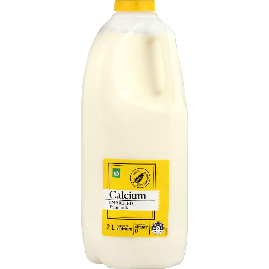 Woolworths Milk Calcium Enriched Trim