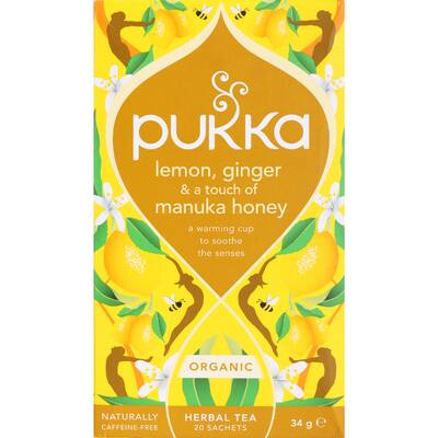 Tea lemon ginger honey