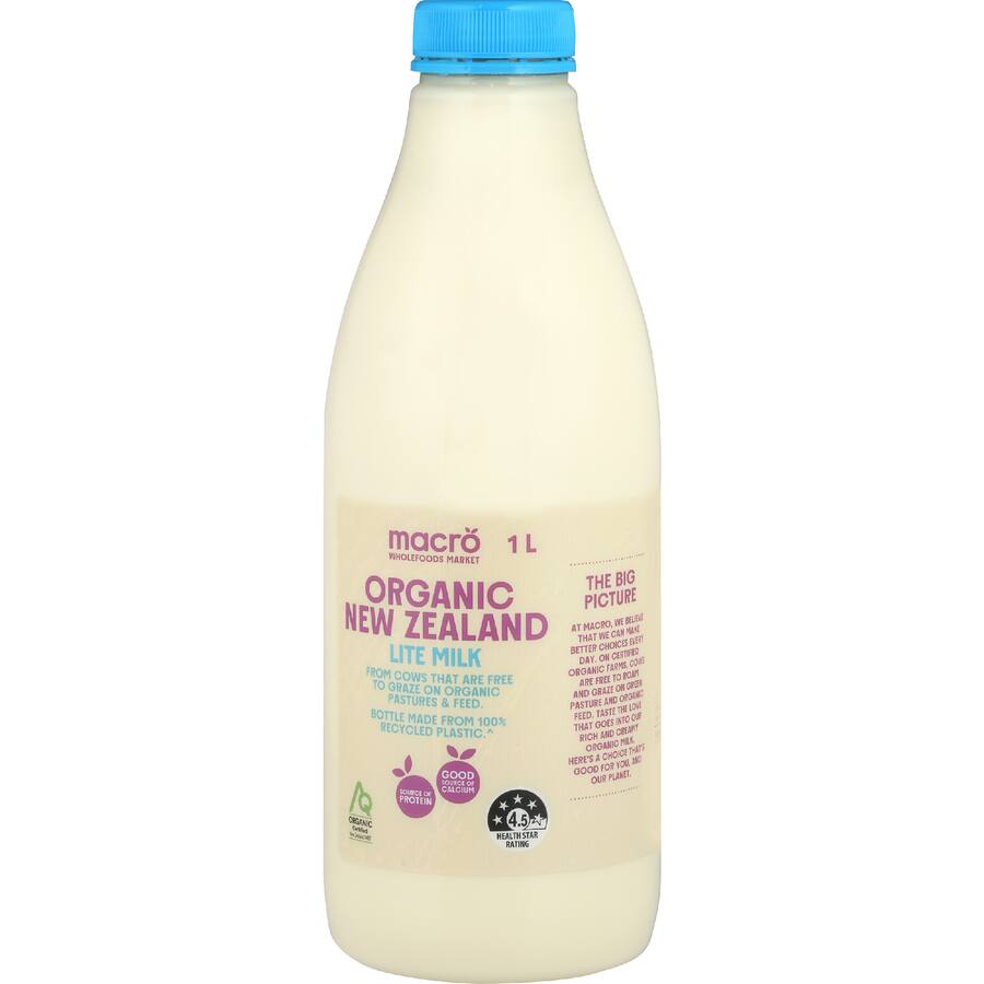Macro Organic Milk Lite