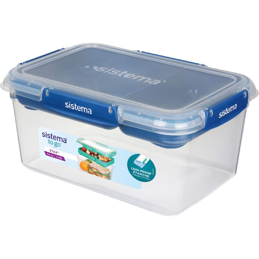 Sistema Food Container Stax To Go Rectangle