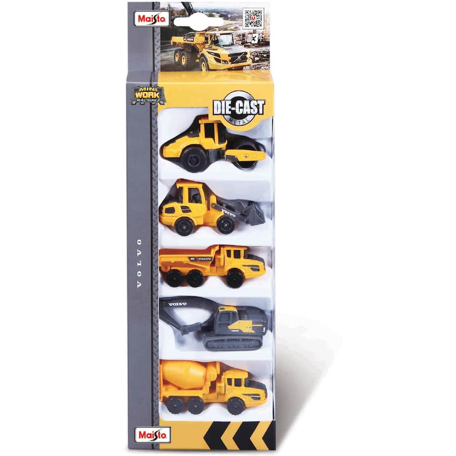 Maisto Vehicles Volvo Construction Diecast