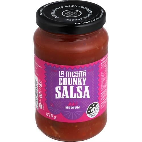La Mesita Salsa Chunky Medium