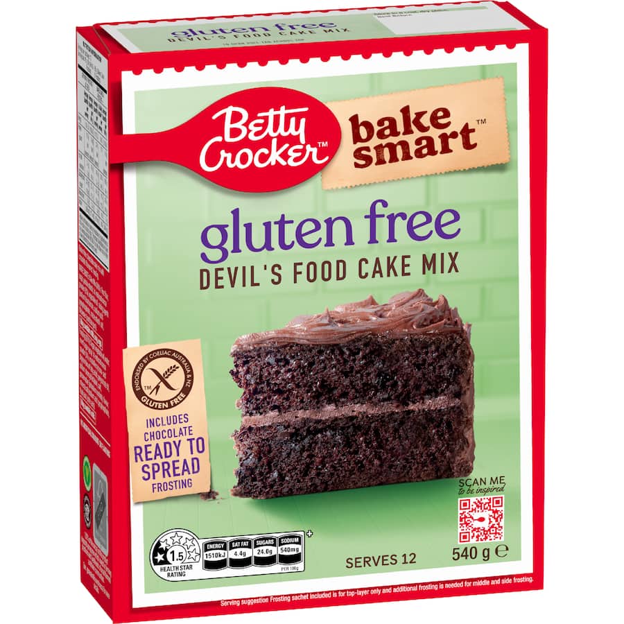 Betty Crocker Bake Smart Devil's Food Cake Mix Gluten Free