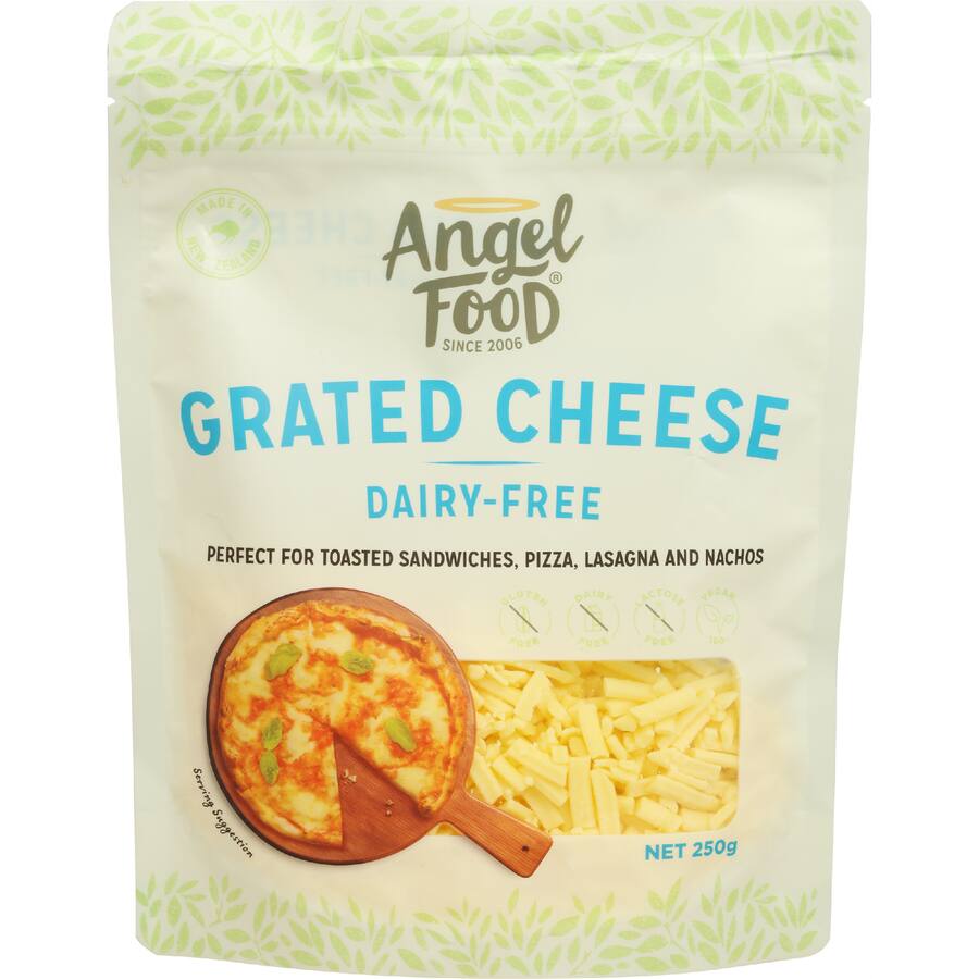 Angel Food Grated Cheese Dairy Free