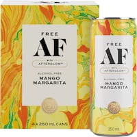 free af alcohol free margarita mango