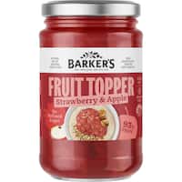 Barkers Fruit Topper Strawberry & Apple