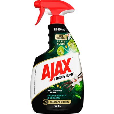 ajax luxury home cleaning spray vanilla & bergamot