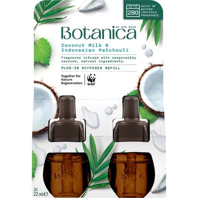air wick botanica air freshener refill coconut milk & patchchli