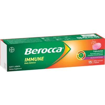 berocca immune daily defence blackcurrant