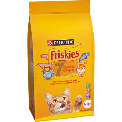 friskies dry cat food seven favourites