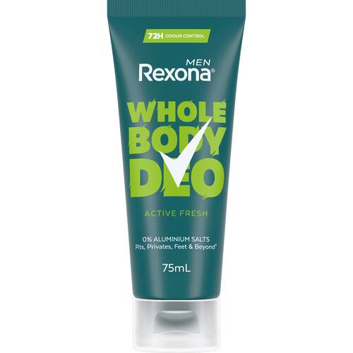 Rexona Men Whole Body Deodorant Cream Active Fresh