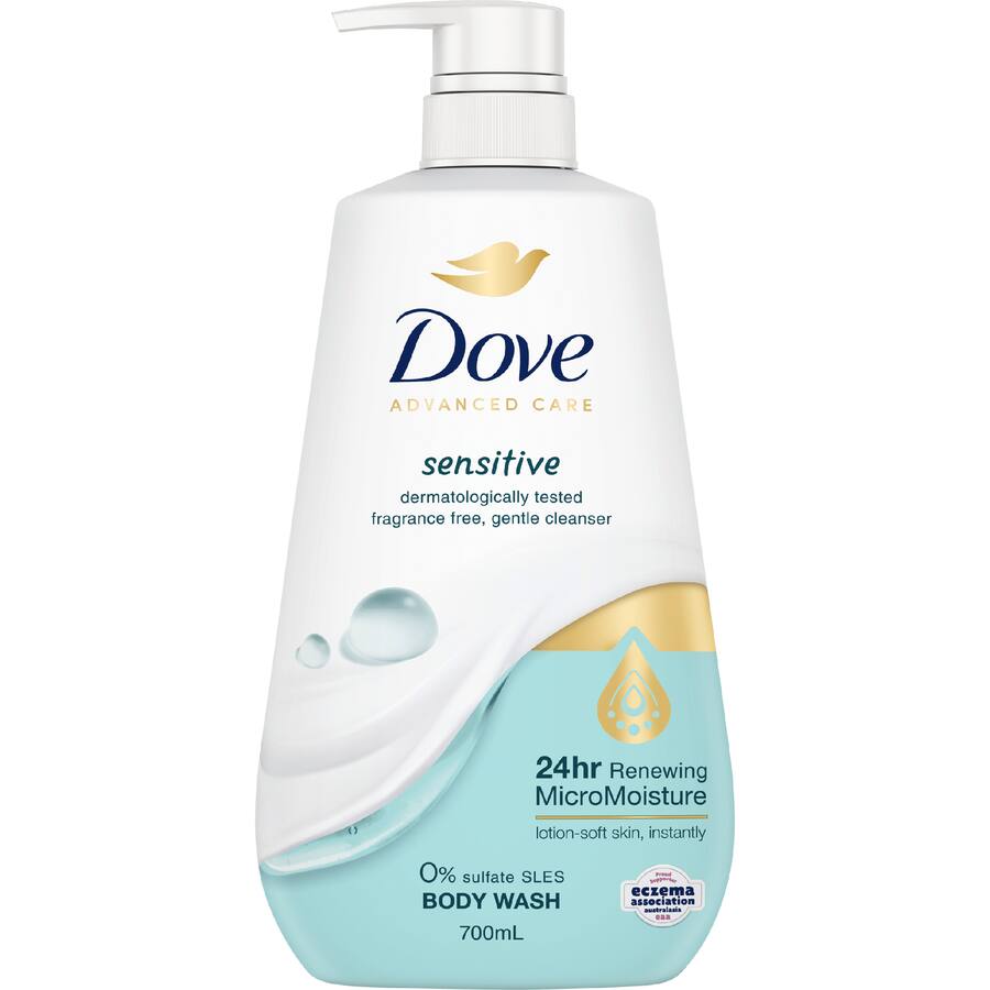 Dove Advanced Care Body Wash Sensitive