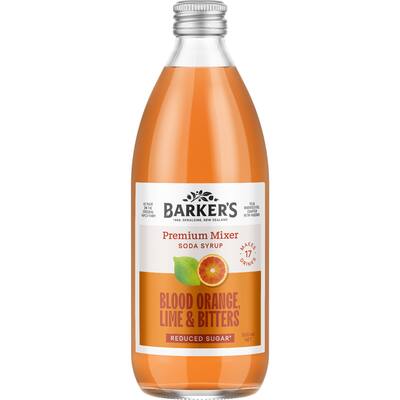 barker's drink mixers orange/lime & bitters