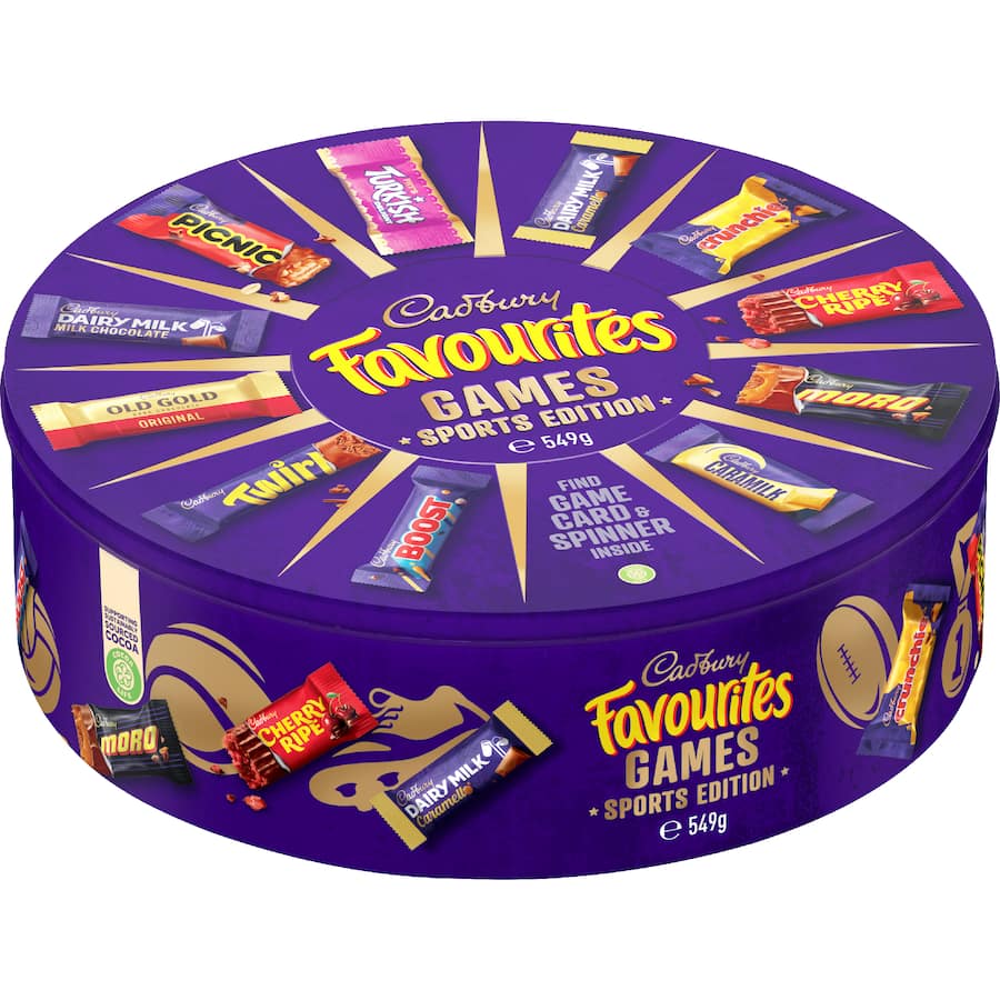 Cadbury Chocolate Favourites Game Tin