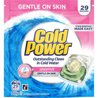 cold power laundry capsules sensitive