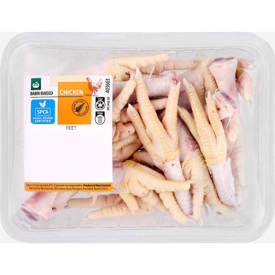 Woolworths Chicken Feet Medium Tray