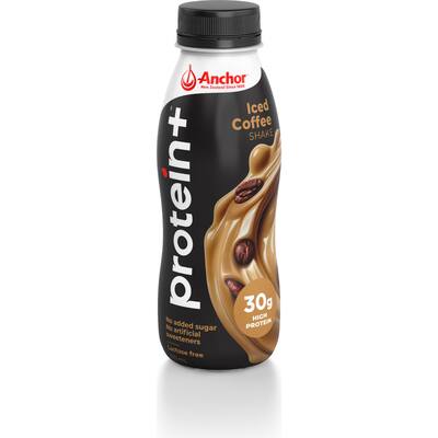 anchor protein+ flavoured milk iced coffee shake