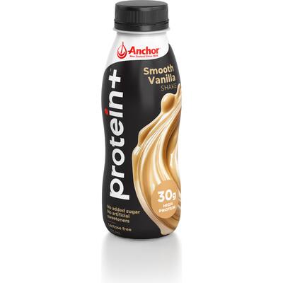 anchor protein+ flavoured milk vanilla shake
