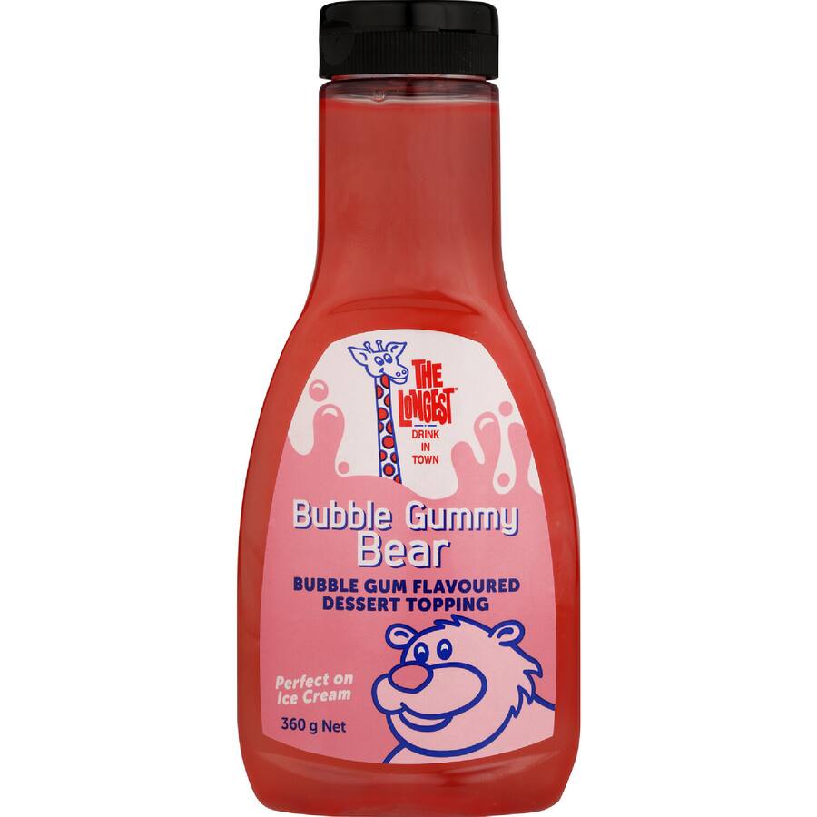 The Longest Drink In Town Dessert Toppings Bubble Gummy Bear