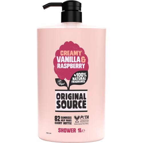Original Source Body Wash Vanilla & Raspberry