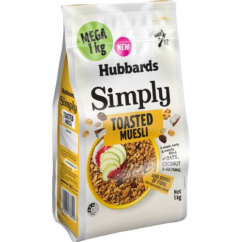 Hubbards Muesli Simply Mega Toasted