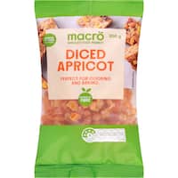 Macro Apricot Diced