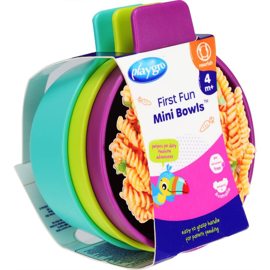 Playgro Baby Bowl First Fun Mini Bowls