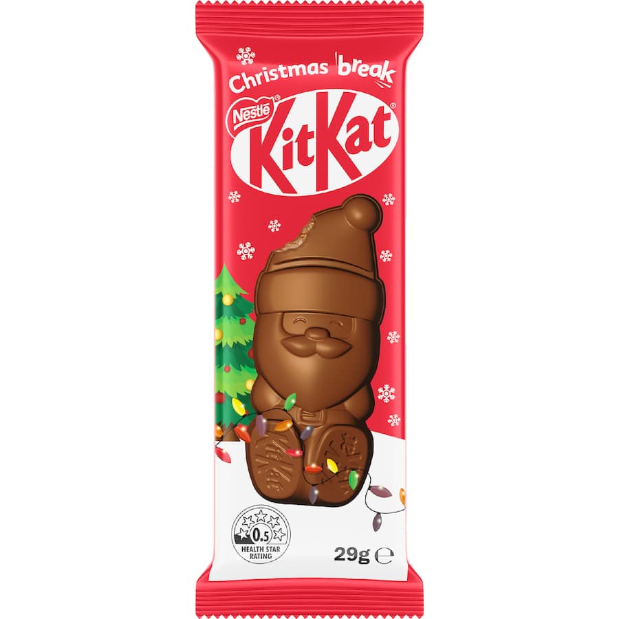 Kit Kat Chocolate Bar Santa