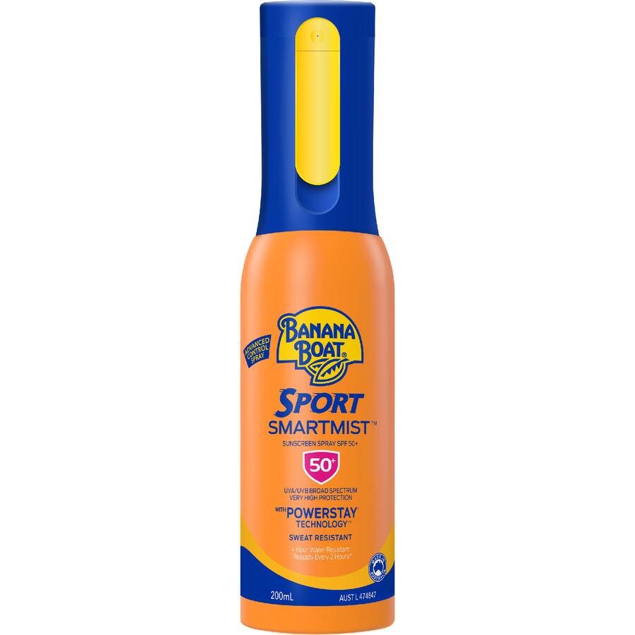 Banana Boat Sunscreen Smartmist Sport Spf50