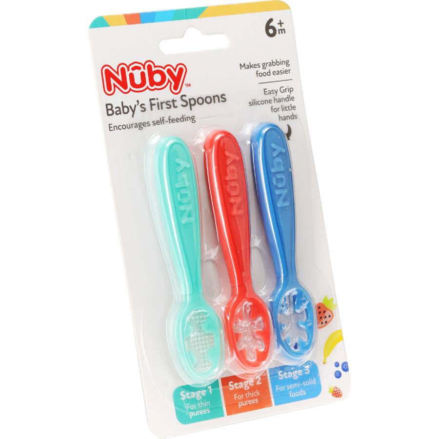 Nuby Baby Cutlery My First Spoons