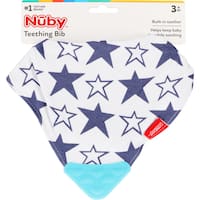Nuby Bandana Bib With Teething Corner