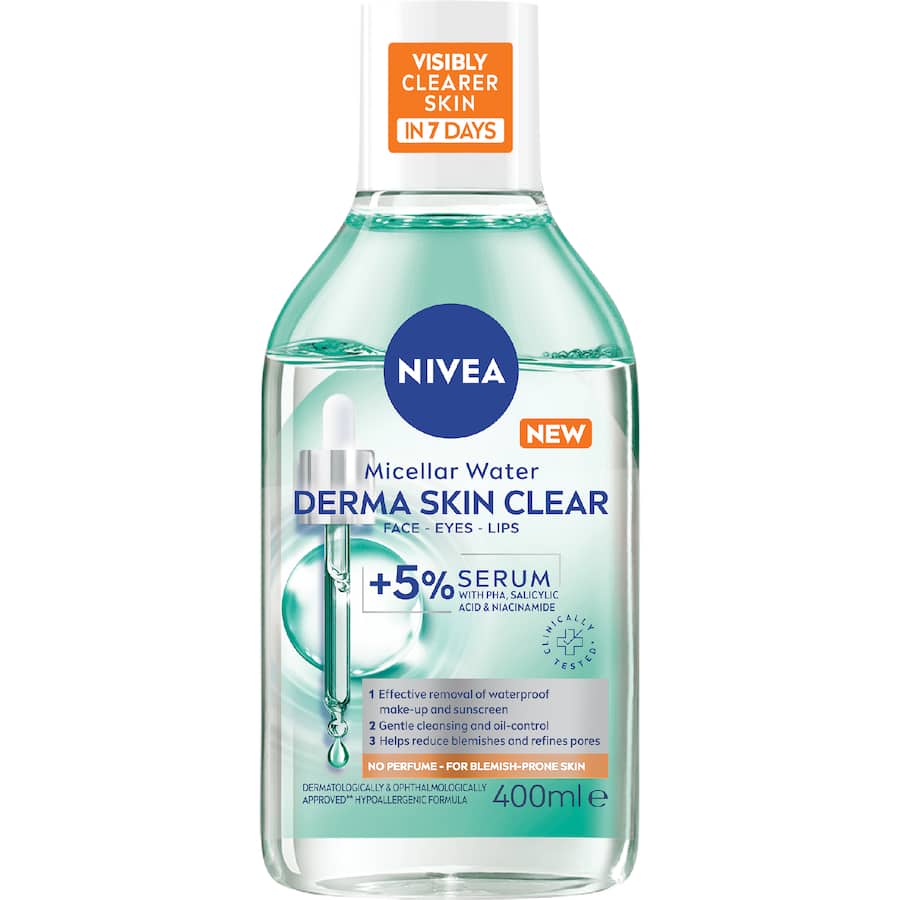 Nivea Micellar Water Derma Skin Clear