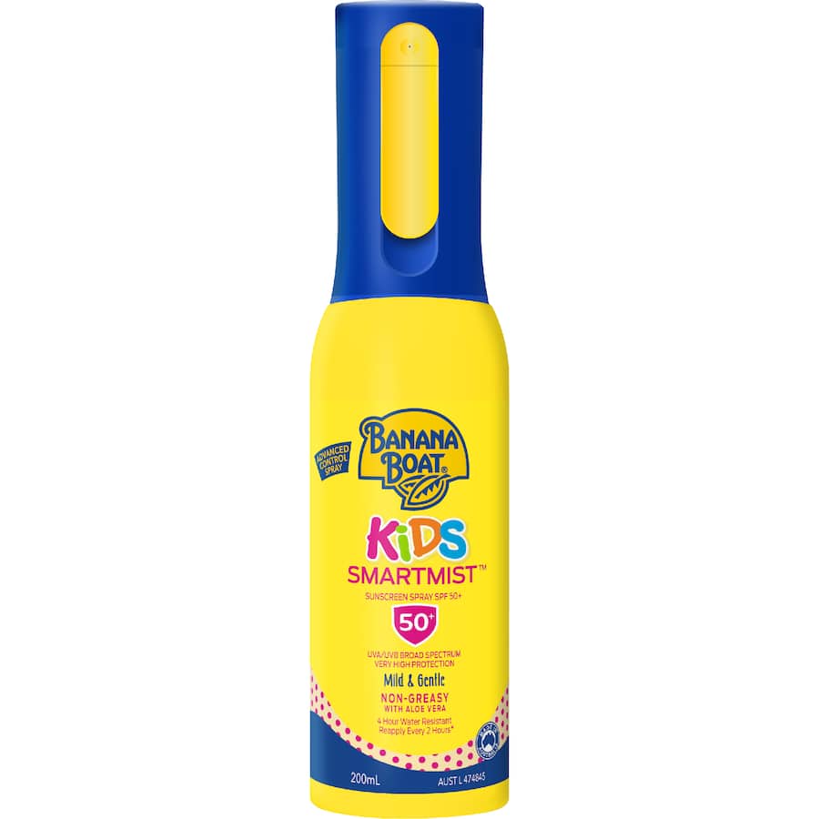 Banana Boat Kids Sunscreen Smartmist Spf50