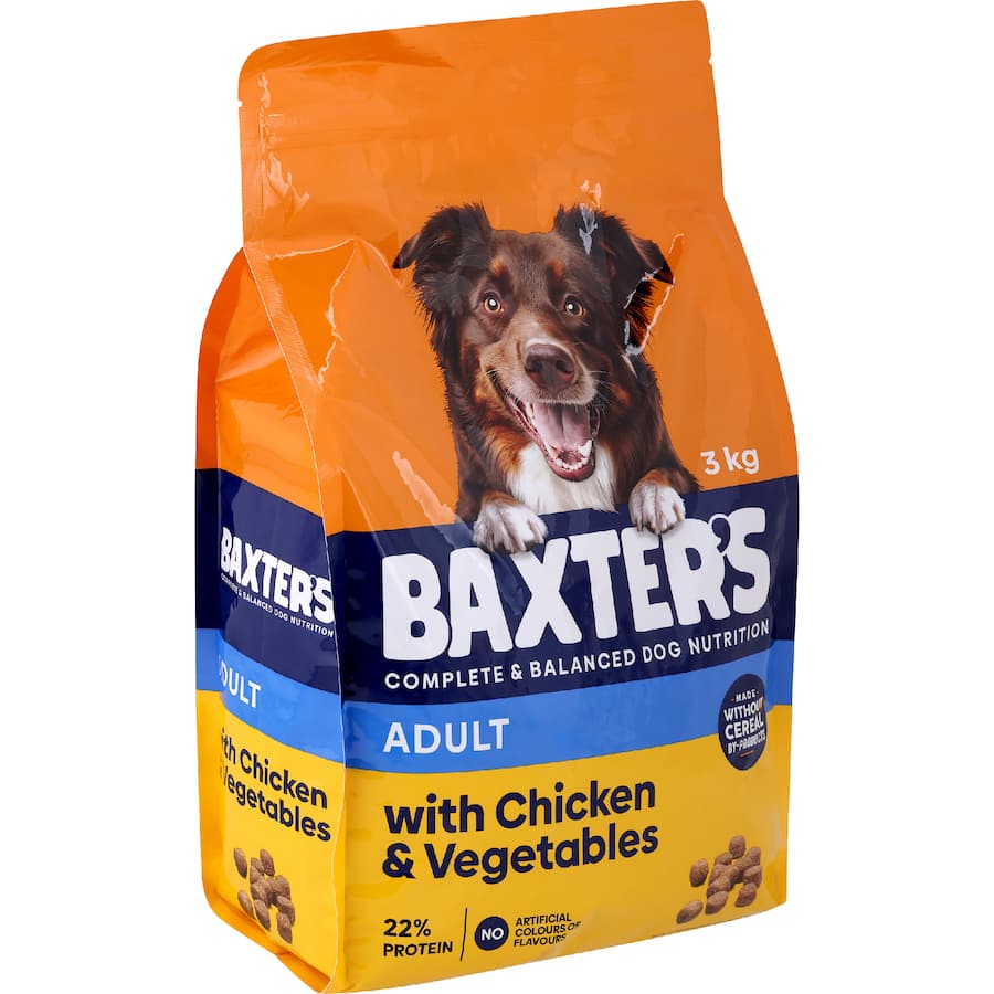 Baxter's Adult Dry Dog Food Chicken And Veges