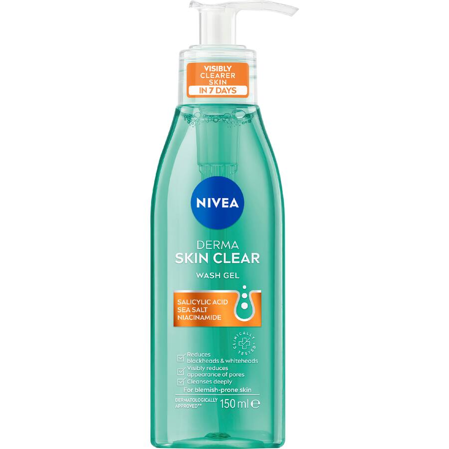Nivea Facial Gel Derma Skin Clear